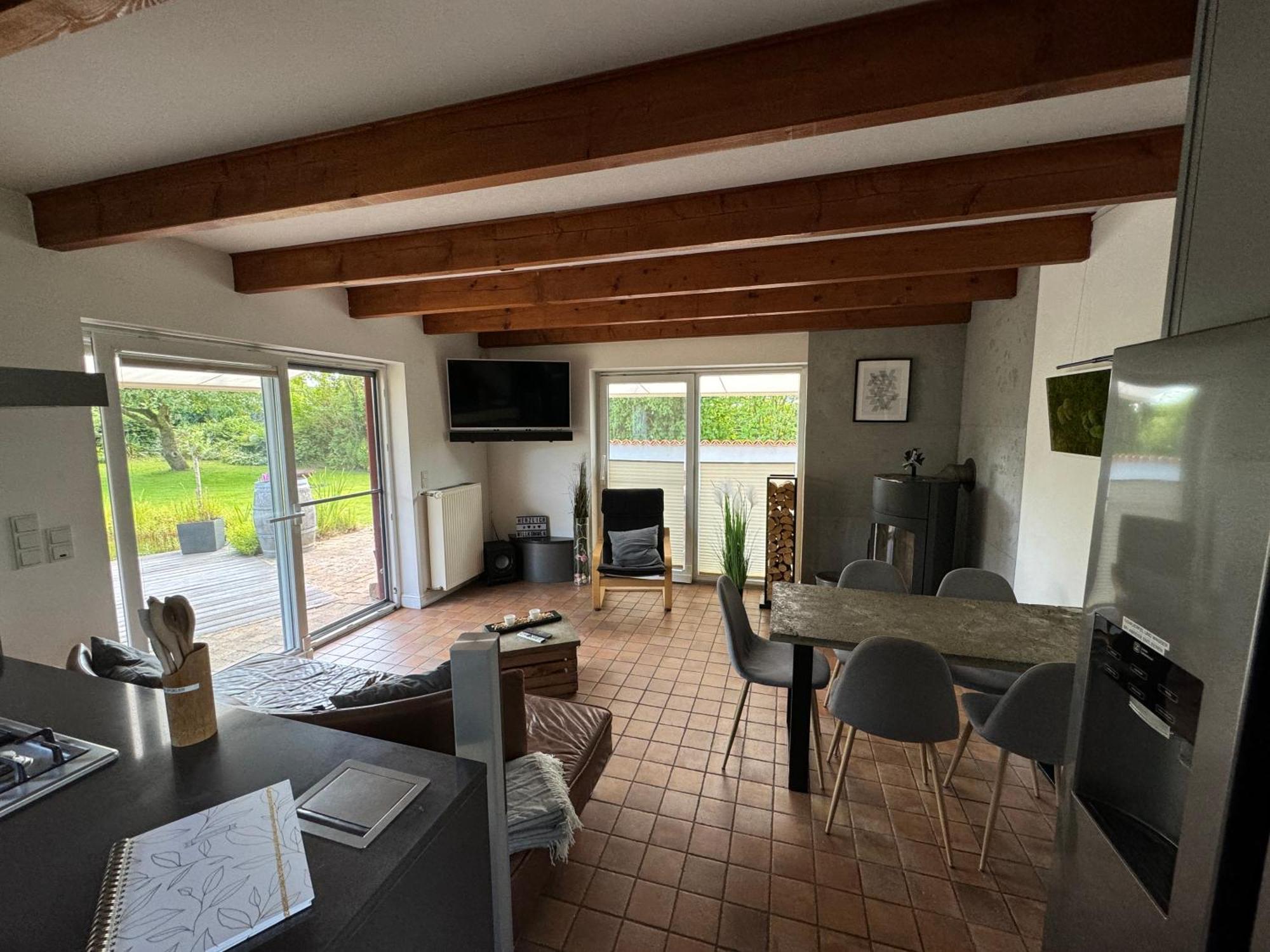 Luxurioeses Ferienhaus Am Ems Jade Kanal Sande Luaran gambar